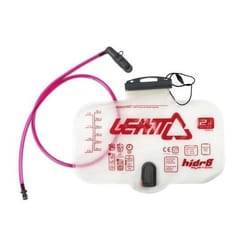 Leatt Flat Cleantech Horizontal 2l Vessie, blanc-rouge pour Hommes
