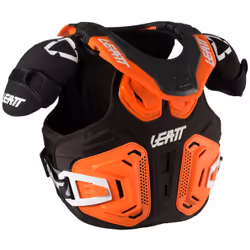 Leatt Fusion 2.0 Gilet protecteur pour enfants, orange, taille 2XL pour Des gamins