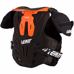 Leatt Fusion 2.0 Gilet protecteur pour enfants, orange, taille 2XL pour Des gamins