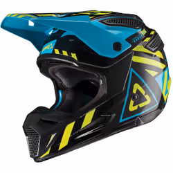 Leatt GPX 5.5 Composite V19.1 Casque de motocross, noir-vert, taille L pour Hommes