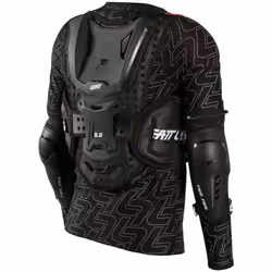 Leatt Body Protector 5.5 Chemise protectrice de motocross pour enfants, noir, taille L XL pour Des gamins