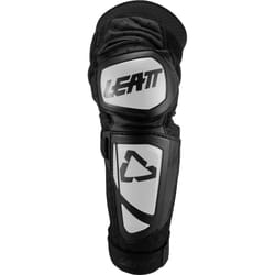 Leatt EXT Enfants Motocross Genou / Protège-tibias, noir-blanc pour Des gamins