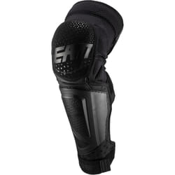 Leatt 3DF Hybrid EXT Motocross Genou / Protège-tibia, noir, taille L XL pour Hommes