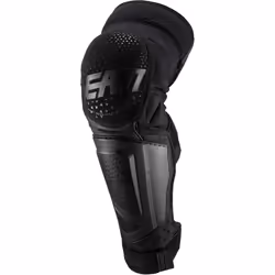 Leatt 3DF Hybrid EXT Motocross Genou / Protège-tibia, noir, taille L XL pour Hommes