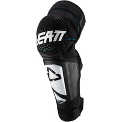 Leatt 3DF Hybrid EXT Motocross Genou / Protège-tibia, blanc, taille L XL pour Hommes