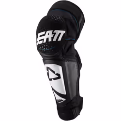 Leatt 3DF Hybrid EXT Motocross Genou / Protège-tibia, blanc, taille L XL pour Hommes