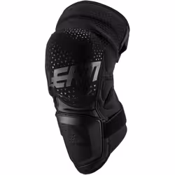 Leatt 3DF Hybrid Protecteurs de genoux de motocross, noir, taille L XL pour Hommes