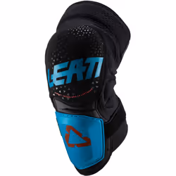 Leatt 3DF Hybrid Protecteurs de genoux de motocross, bleu, taille S M pour Hommes