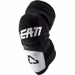 Leatt 3DF Hybrid Protecteurs de genoux de motocross, blanc, taille L XL pour Hommes
