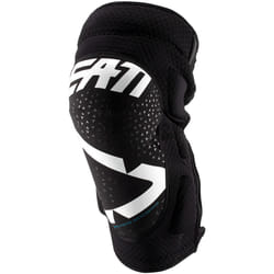 Leatt 3DF 5.0 Zip Garde genou de motocross, blanc, taille L XL pour Hommes