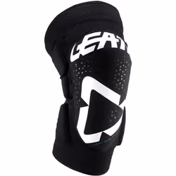 Leatt 3DF 5.0 Protège-genoux de motocross, noir-blanc, taille L XL pour Hommes