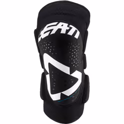 Leatt 3DF 5.0 Protège-genoux de motocross, noir-blanc, taille L XL pour Hommes