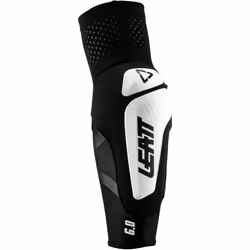 Leatt 3DF 6.0 Protecteurs de coude de motocross, blanc, taille M pour Hommes