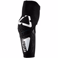 Leatt 3DF Hybrid Protecteurs de coude, noir-blanc, taille S M pour Hommes