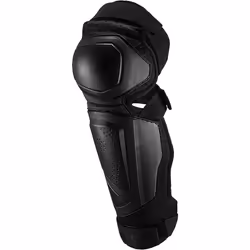 Leatt 3.0 EXT Protecteurs de genou et de tibia, noir, taille L XL