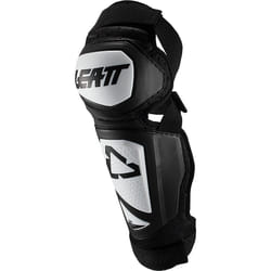 Leatt 3.0 EXT Protecteurs de genou et de tibia, noir-blanc, taille 2XL