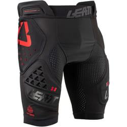 Leatt Impact 3DF 5.0 Shorts Protecteurs de Motocross, noir, taille M pour Hommes