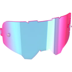 Leatt Velocity Iriz Lentille de remplacement, rose-bleu pour Hommes