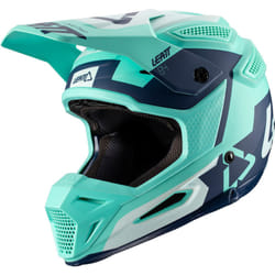 Leatt GPX 5.5 V20.1 Aqua Casque Motocross, turquoise, taille 2XL pour Hommes