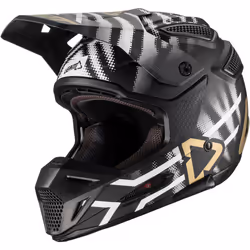 Leatt GPX 5.5 V20.2 Zebra Casque Motocross, multicolore, taille XL pour Hommes