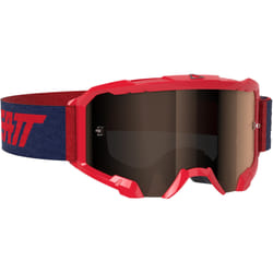 Leatt Velocity 4.5 Iriz Lunettes Motocross, rouge-bleu pour Hommes