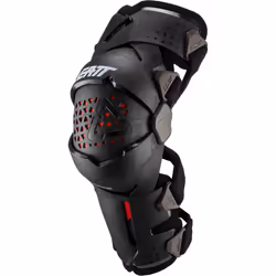 Leatt Z-Frame Junior Enfants Motocross Knee Protectors, noir pour Des gamins