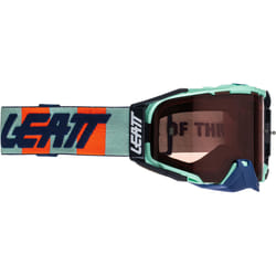 Leatt Velocity 6.5 News Lunettes de motocross, turquoise pour Hommes