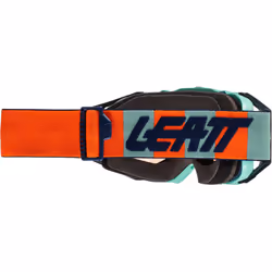 Leatt Velocity 6.5 News Lunettes de motocross, turquoise pour Hommes