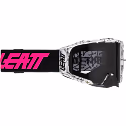 Leatt Velocity 6.5 Bones Lunettes de motocross, noir-gris pour Hommes