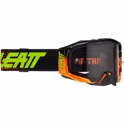 Leatt Velocity 6.5 Neon Lunettes de motocross, orange pour Hommes