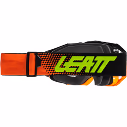 Leatt Velocity 6.5 Neon Lunettes de motocross, orange pour Hommes
