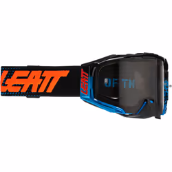 Leatt Velocity 6.5 Neon Lunettes de motocross, bleu pour Hommes