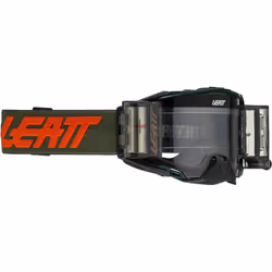 Leatt Velocity 6.5 Roll-Off Combat Lunettes de motocross, vert pour Hommes