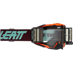 Leatt Velocity 6.5 Roll-Off Combat Lunettes de motocross, orange pour Hommes