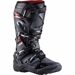 Leatt Moto 5.5 Flexlock Enduro Bottes motocross, noir-gris, taille 43 pour Hommes