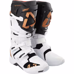 Leatt 4.5 Bottes motocross, blanc, taille 47 pour Hommes