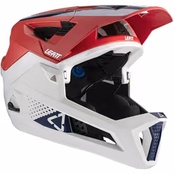Leatt MTB 4.0 Enduro Casque de descente, rouge, taille S pour Hommes