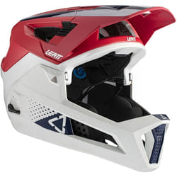 Leatt MTB 4.0 Enduro Casque de descente, rouge, taille S pour Hommes