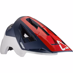 Leatt MTB 4.0 All Mountain Casque de vélo, rouge, taille S pour Hommes