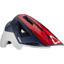 Leatt MTB 4.0 All Mountain Casque de vélo, rouge, taille S pour Hommes