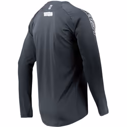 Leatt DBX 2.0 MTB LS Logo Jersey de bicyclette, noir, taille S pour Hommes