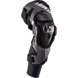 Leatt X-Frame Hybrid Accolades de genou, noir, taille XL pour Hommes