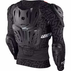 Leatt 4.5 Pro Body Veste protector, noir, taille L XL pour Hommes