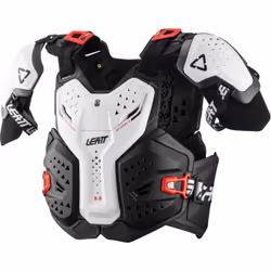 Leatt 6.5 Pro Protecteur de coffre, blanc, taille L XL pour Hommes