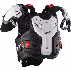Leatt 6.5 Pro Protecteur de coffre, blanc, taille 2XL pour Hommes