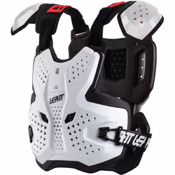 Leatt 3.5 Pro Protecteur de coffre, blanc, taille M pour Hommes