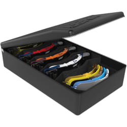 Leatt Velocity Boîtier de lunettes, noir pour Hommes
