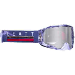 Leatt Velocity 6.5 Iriz Ice Giraffe Lunettes de motocross, rouge-bleu pour Hommes