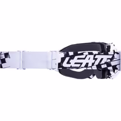 Leatt Velocity 5.5 Checker Lunettes de motocross, noir-gris pour Hommes