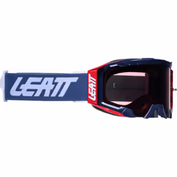 Leatt Velocity 5.5 Frame Lunettes de motocross, gris-rouge pour Hommes